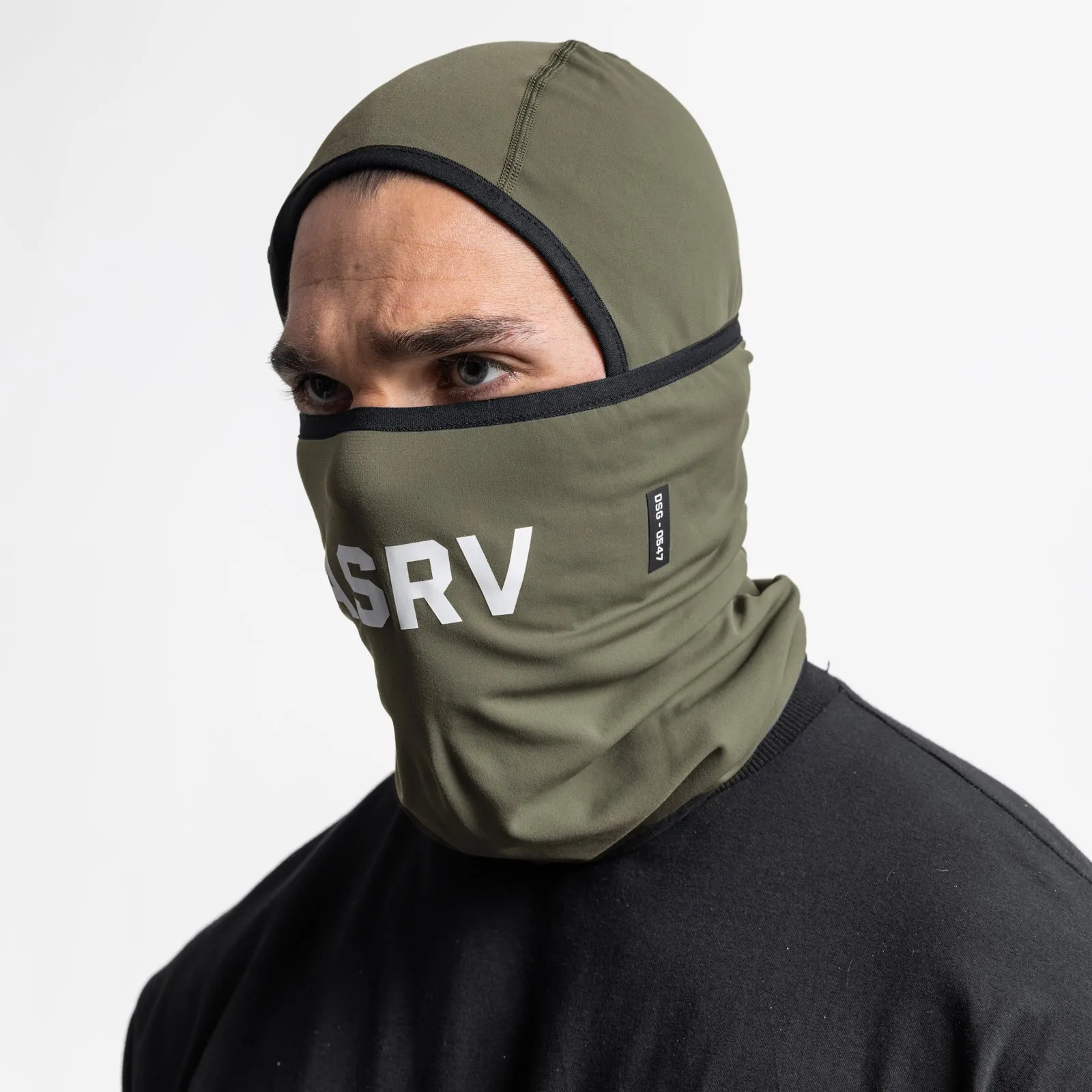 0547. Thermal Balaclava - Faded Olive