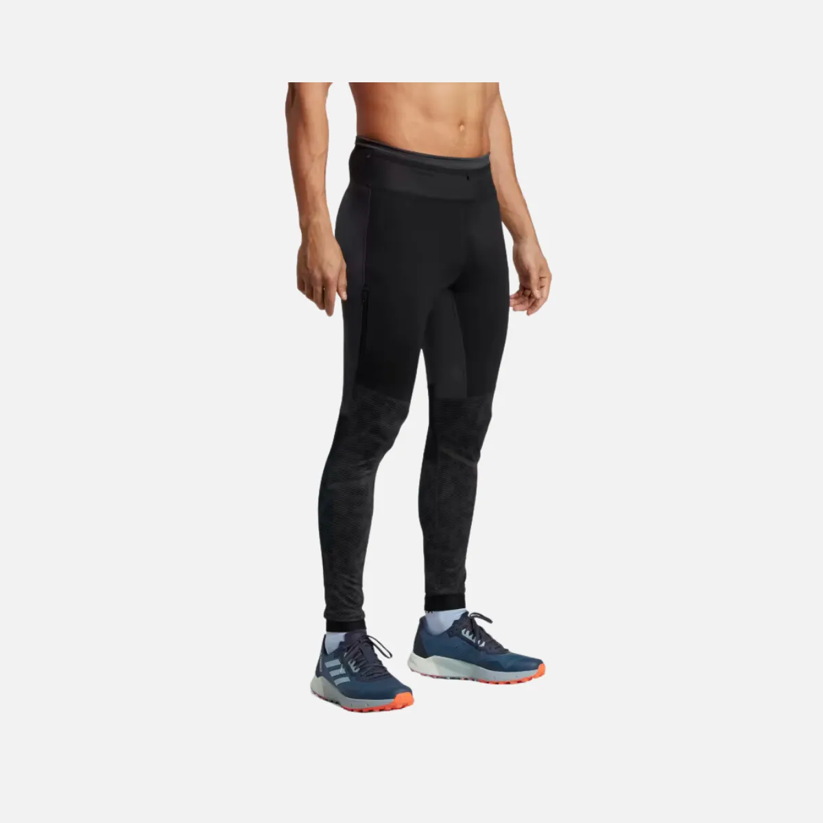 Adidas Terrex Agravic Trail Men's Running Legging -Carbon