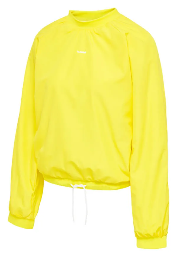 Anja Women Polyester Yellow Sweatshirt