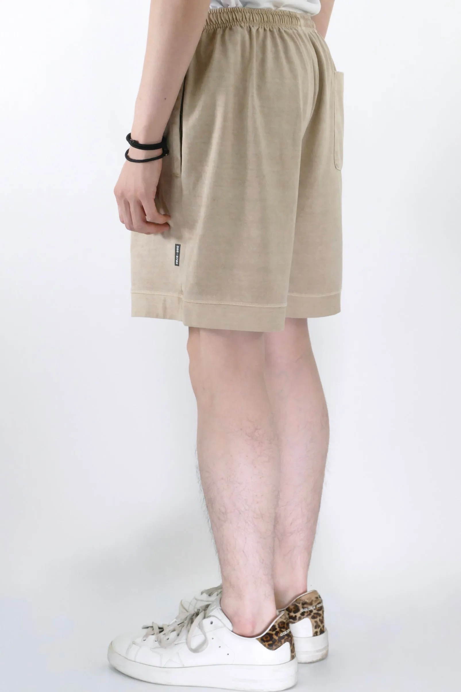 ASRV Tech Essential Sweat Shorts - Faded Beige