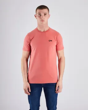 Basic Caden O Neck Tee Faded Rose