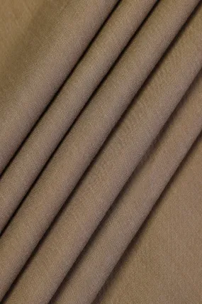 Beige Twill Unstitched Fabric for Men