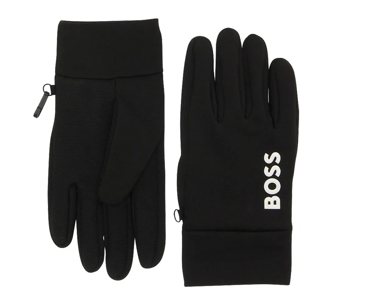 Boss Running Glove In Black For Men