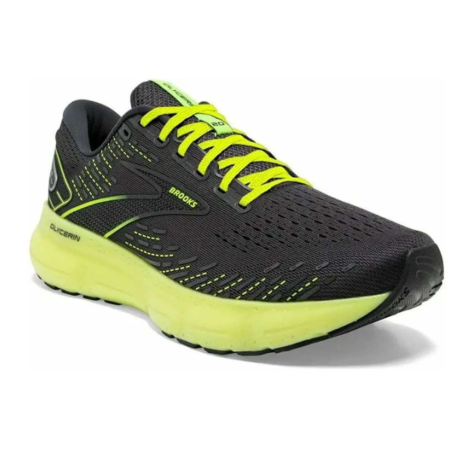 Brooks Glycerin 20 (Men) - Ebony/Nightlife