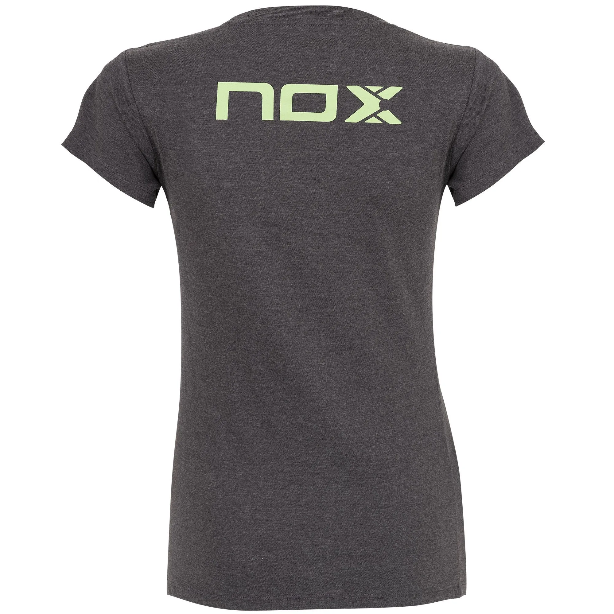 CAMISETA CASUAL NOX GRIS LETRAS LIMA