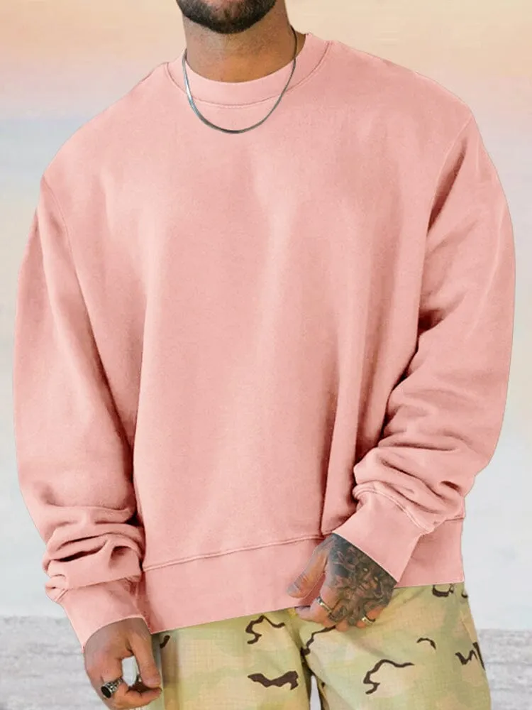 Casual 100% Cotton Sweatshirt