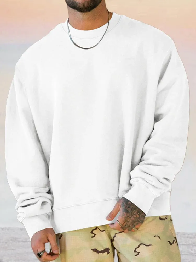 Casual 100% Cotton Sweatshirt