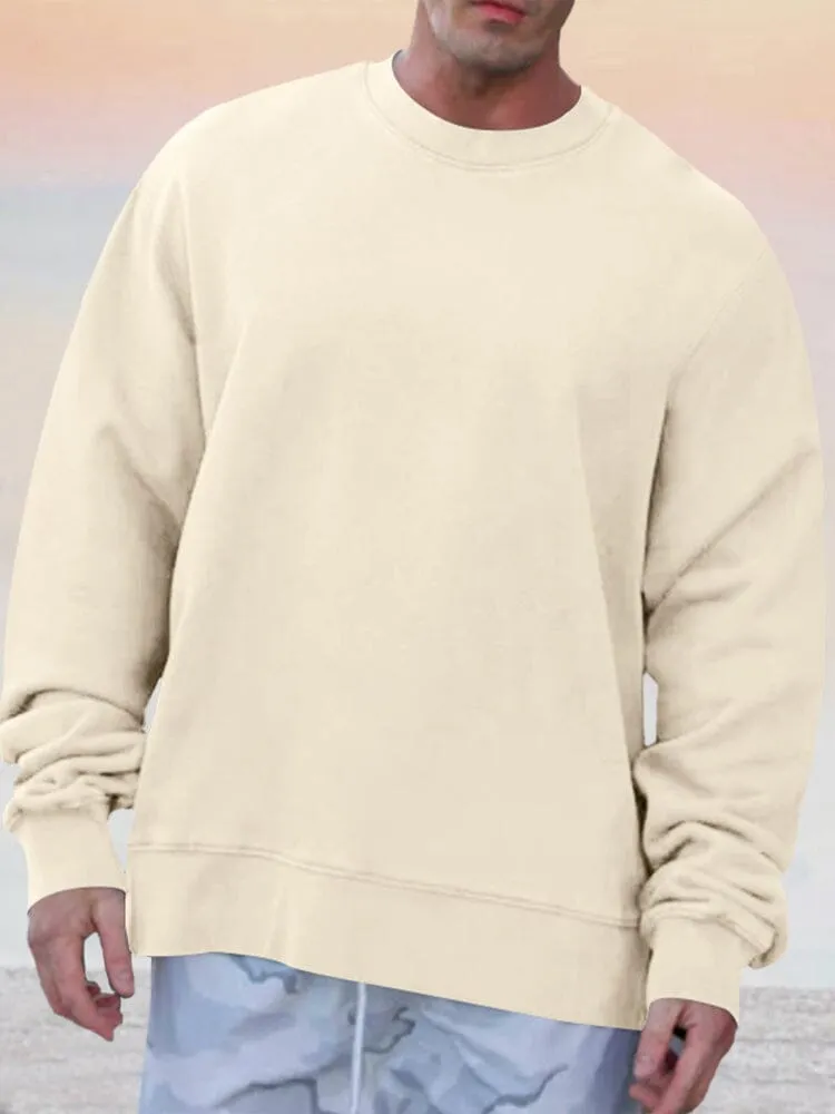 Casual 100% Cotton Sweatshirt