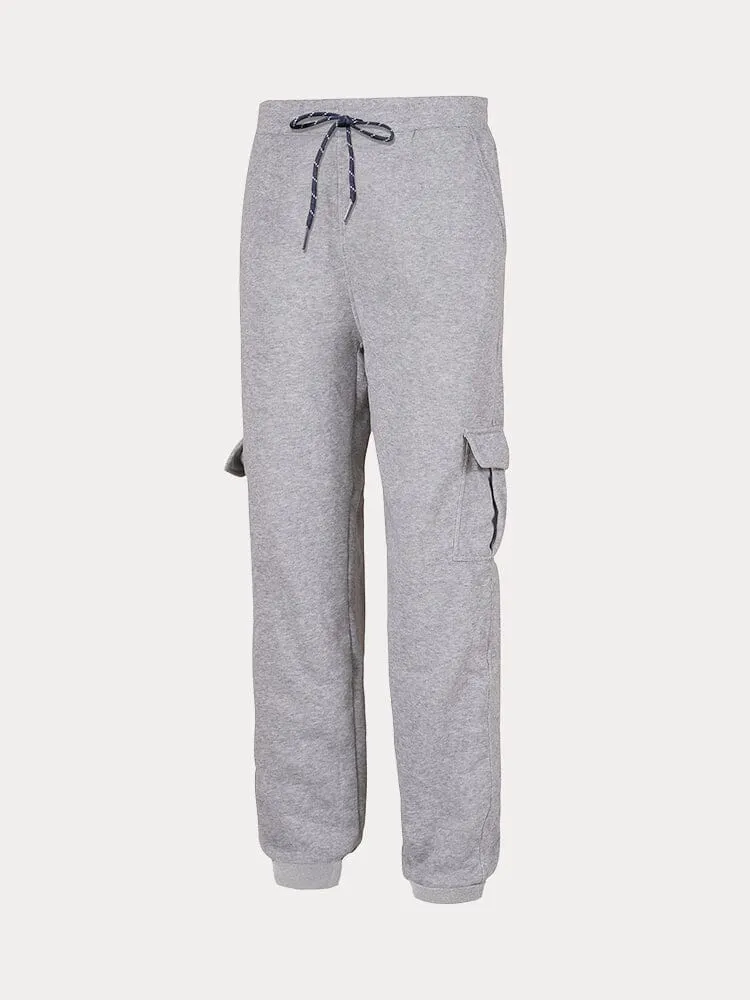 Casual Beam Feet Cargo Sweatpants