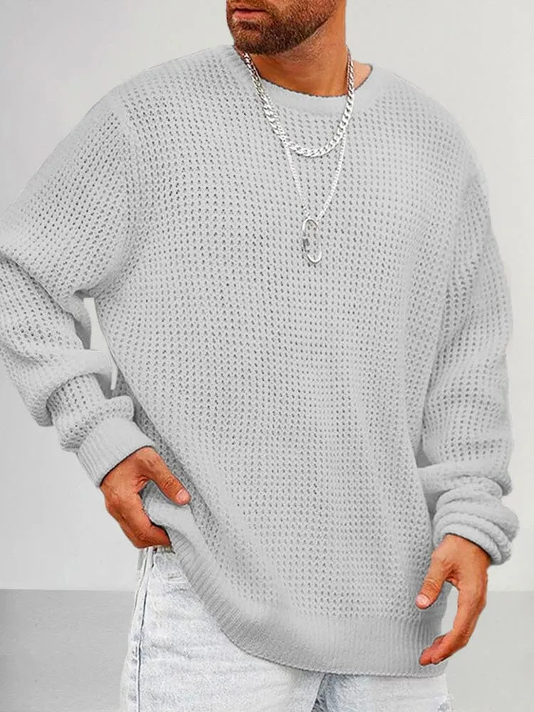 Casual Breathable Pullover Sweater