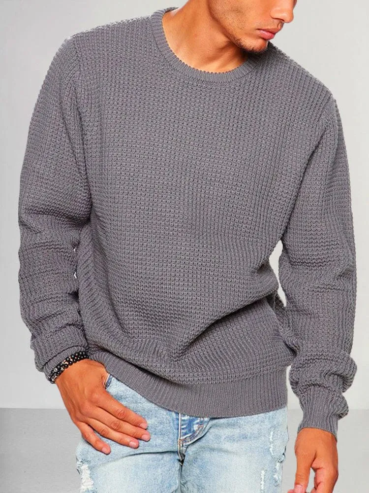 Casual Breathable Pullover Sweater