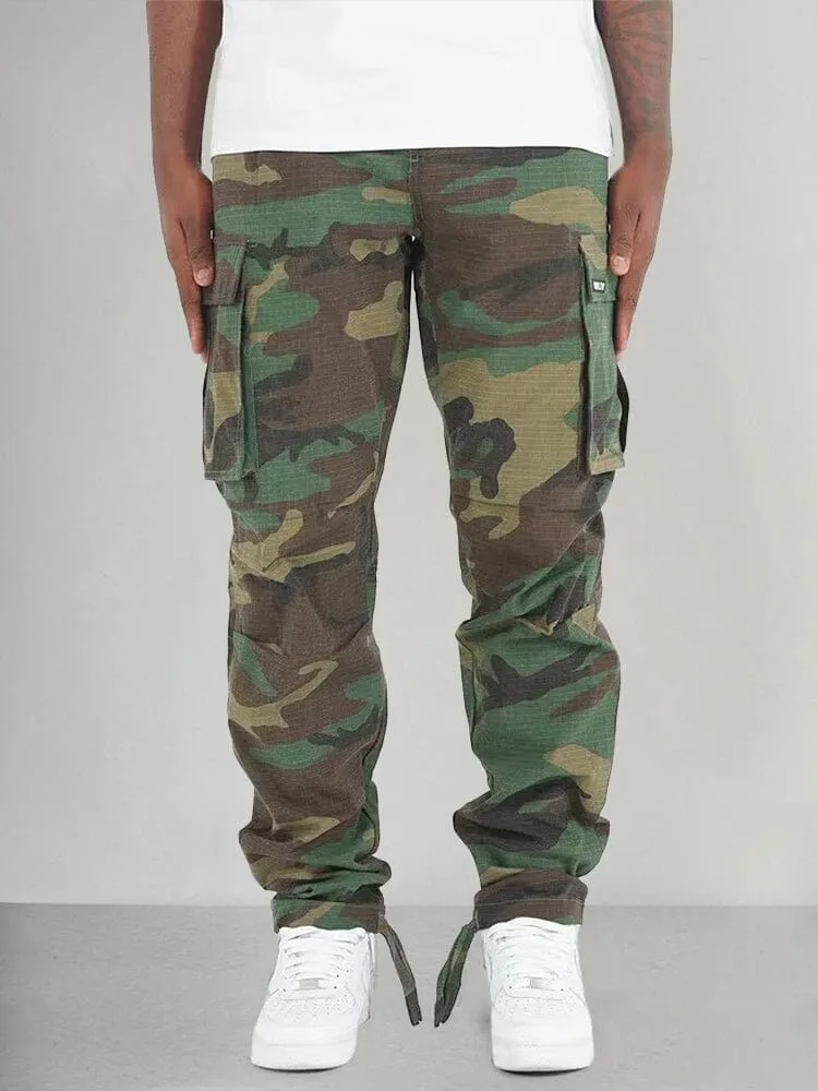 Casual Large Pockets Cargo Pants