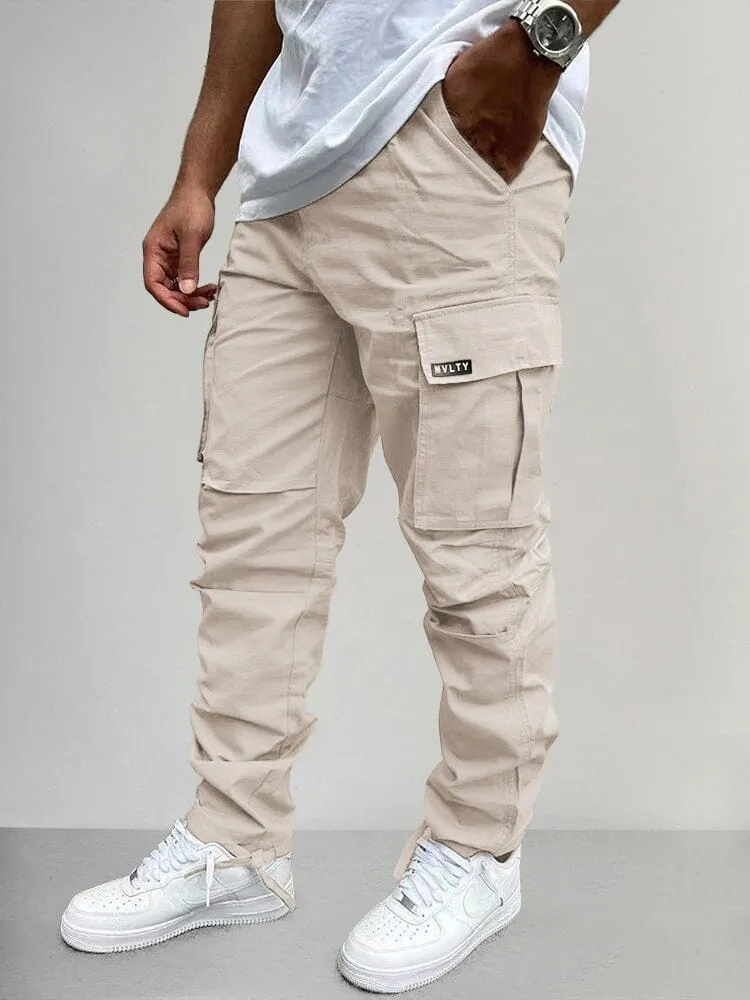 Casual Large Pockets Cargo Pants