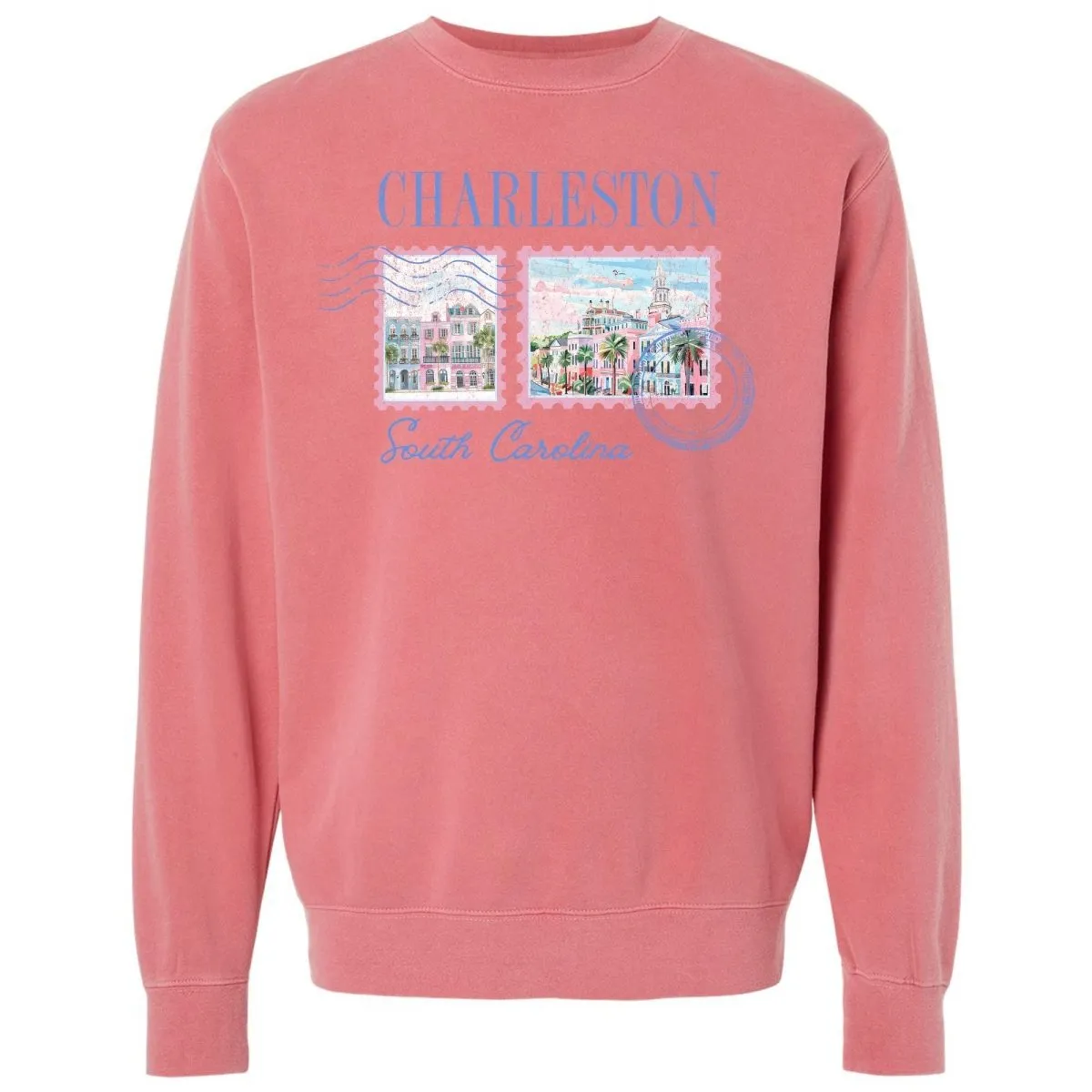 'Charleston Stamp' Cozy Crew