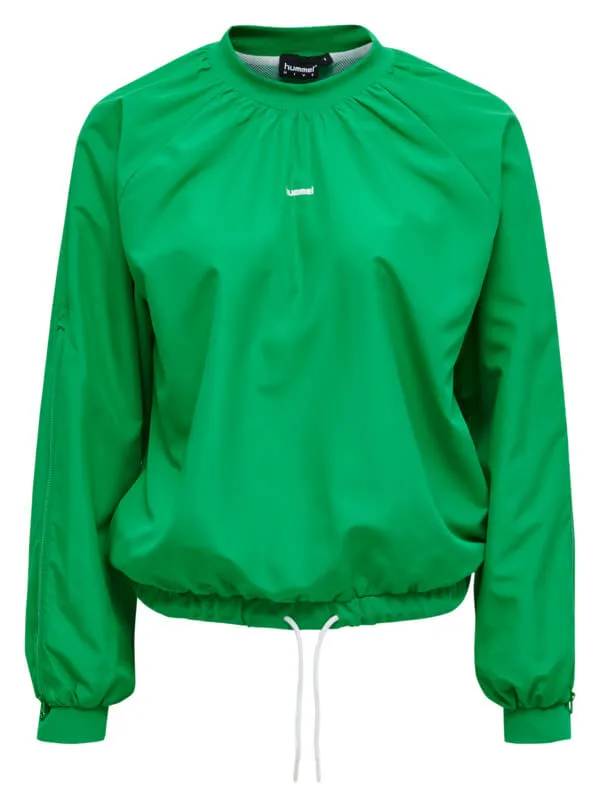 Christal Women Polyester Green Sweatshirt