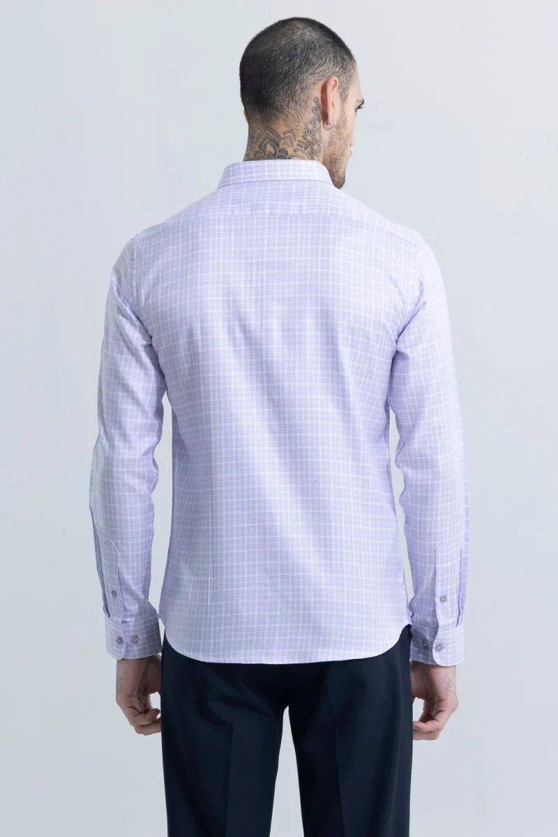 Classic Gingham Lavender Shirt