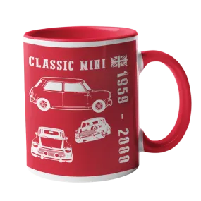 Classic Mini, Classic Car Mug