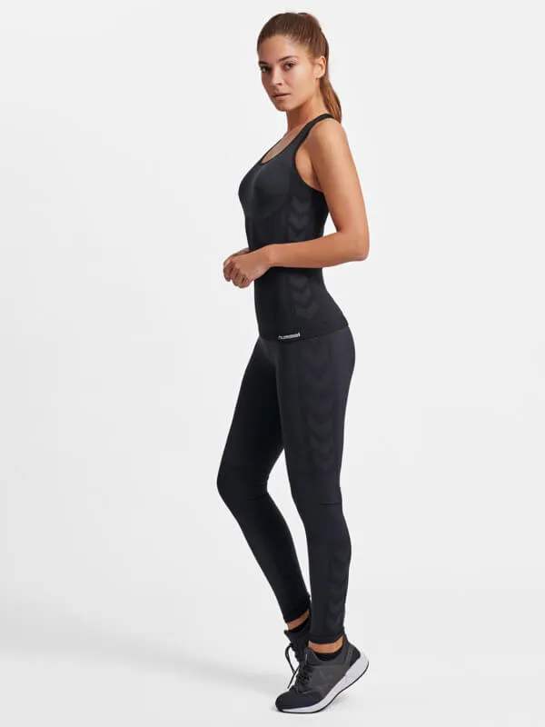 Clea Seamless Women Black Tight