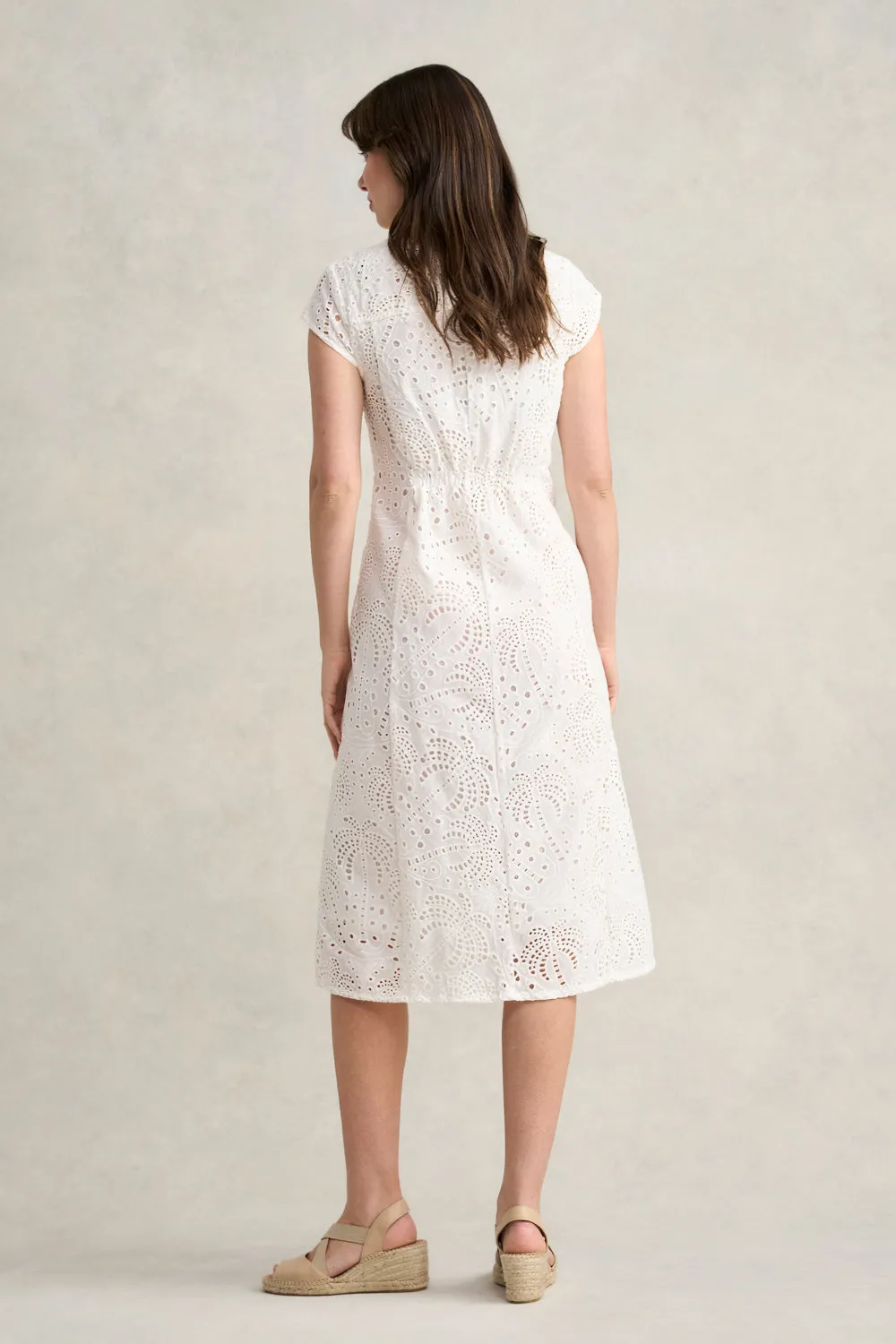 Cotton Broderie Dress