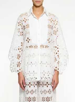 Cotton Embroidered Shirt