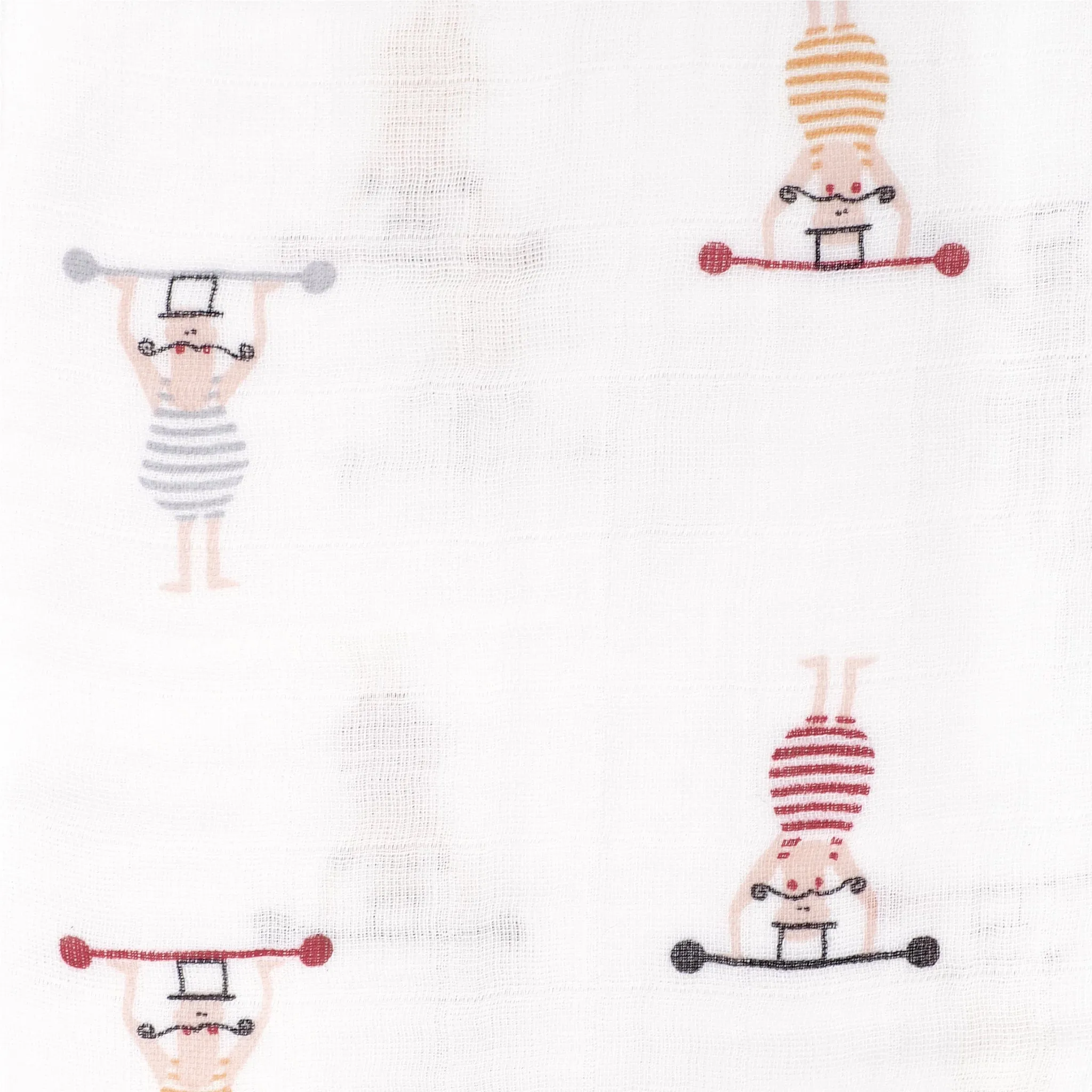 Cotton muslin swaddle - Circus