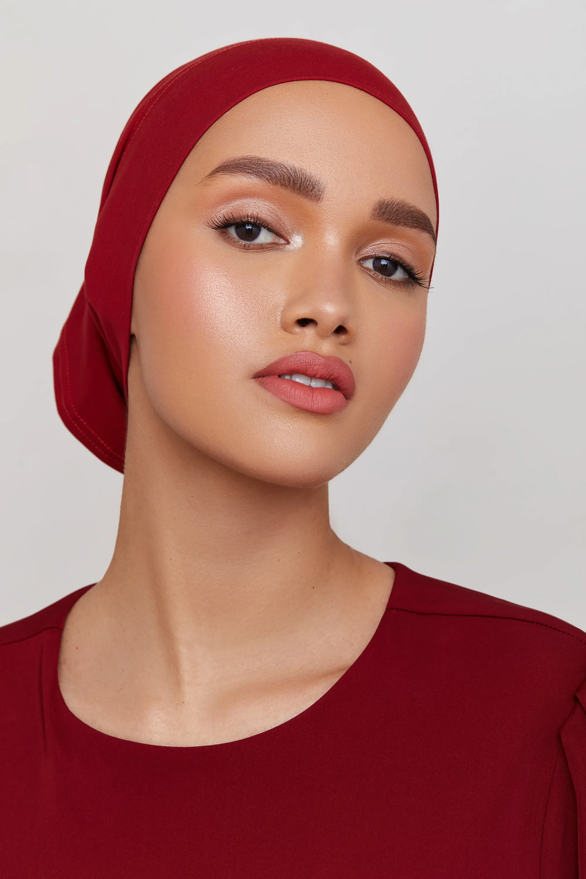 Cotton Undercap - Deep Red