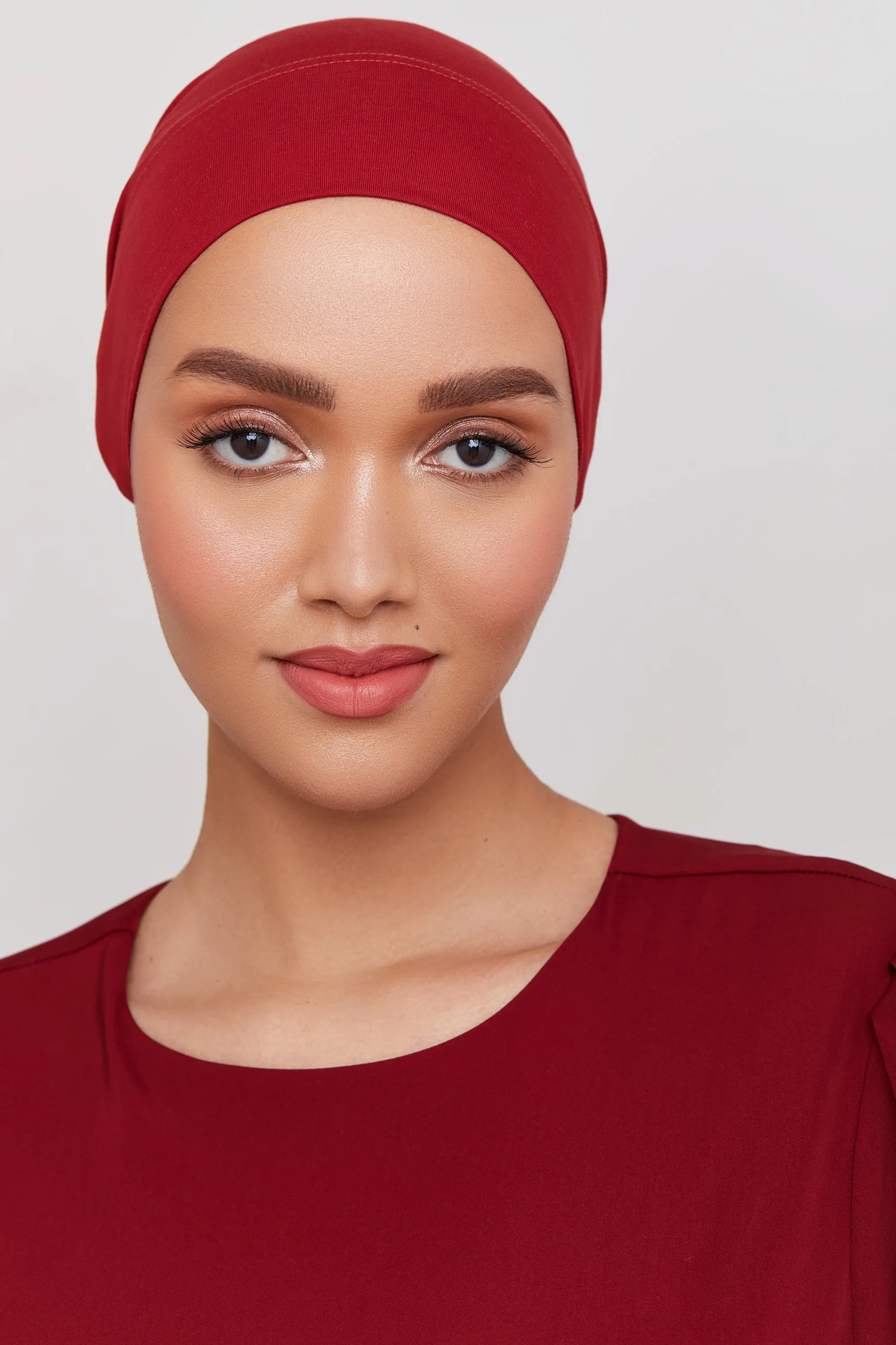 Cotton Undercap - Deep Red