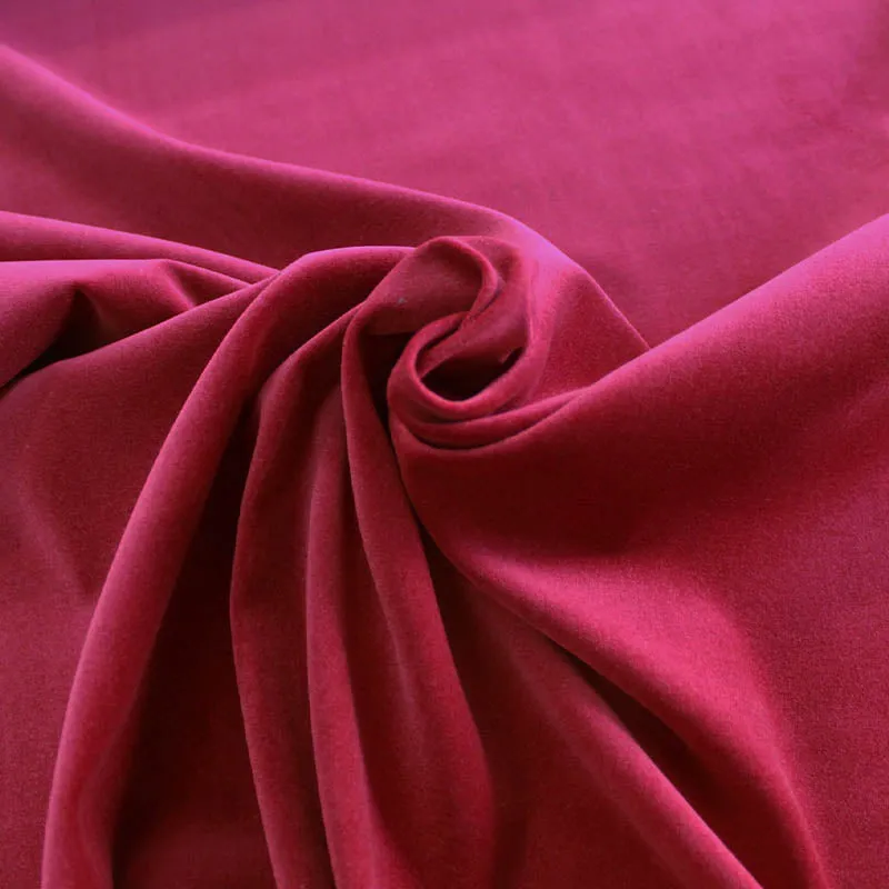 Cotton Velveteen - Burgundy