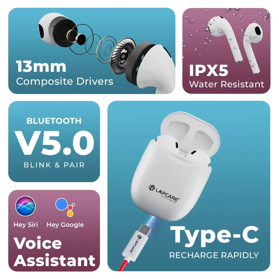 COZY BUDS TWS Earbuds With 13MM Dynamic drivers (LBTB-216)