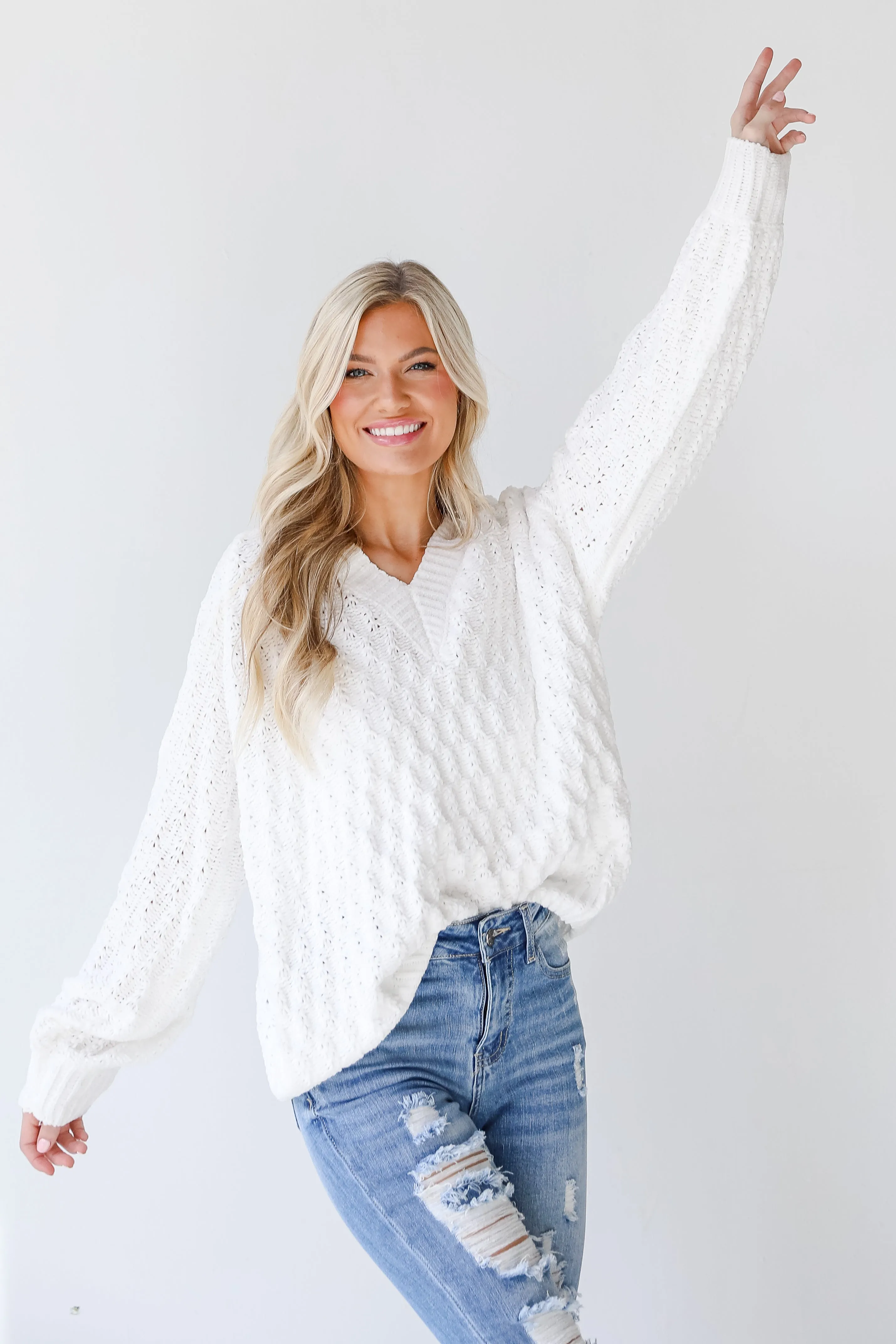 Cozy Looks Chenille Sweater