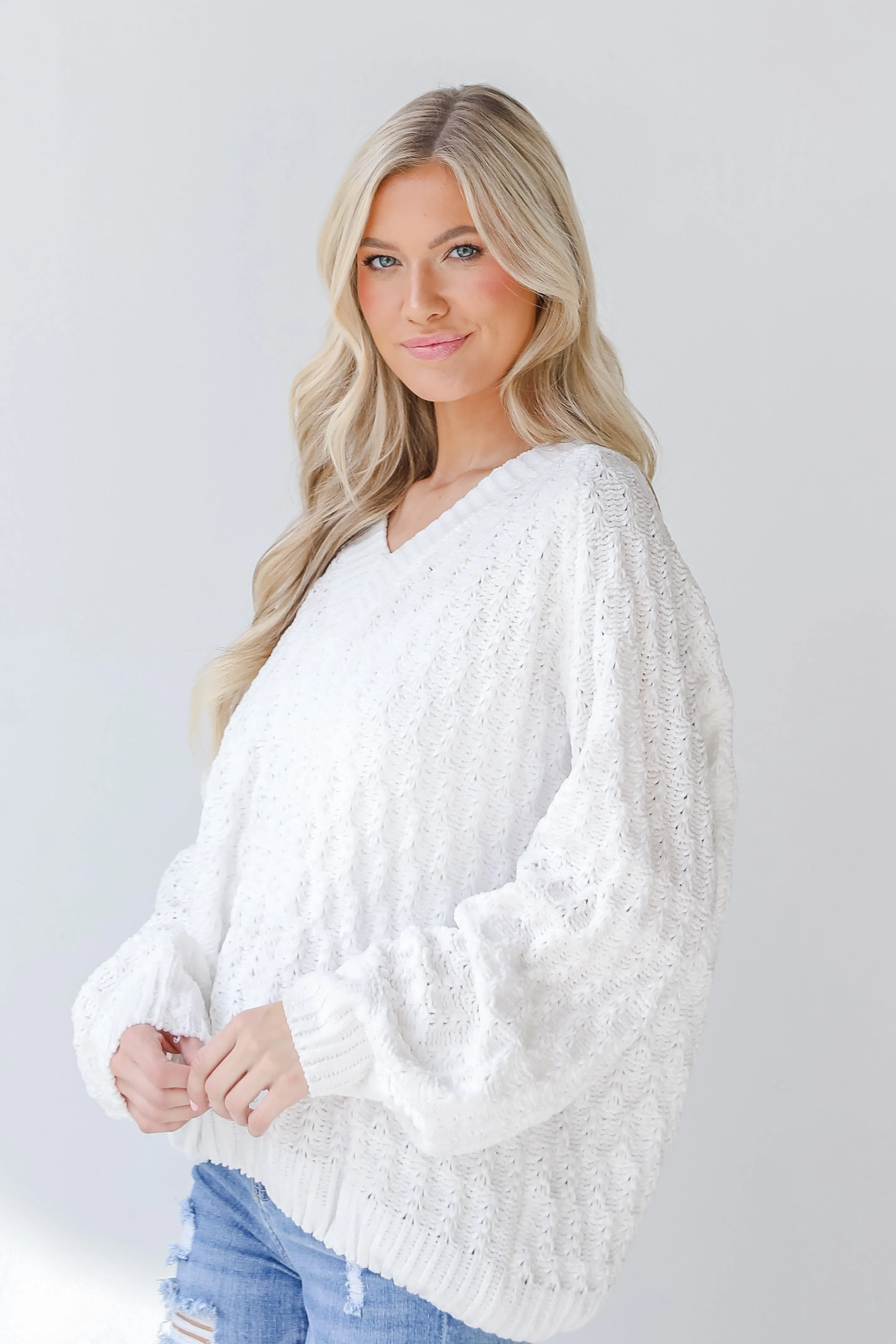 Cozy Looks Chenille Sweater