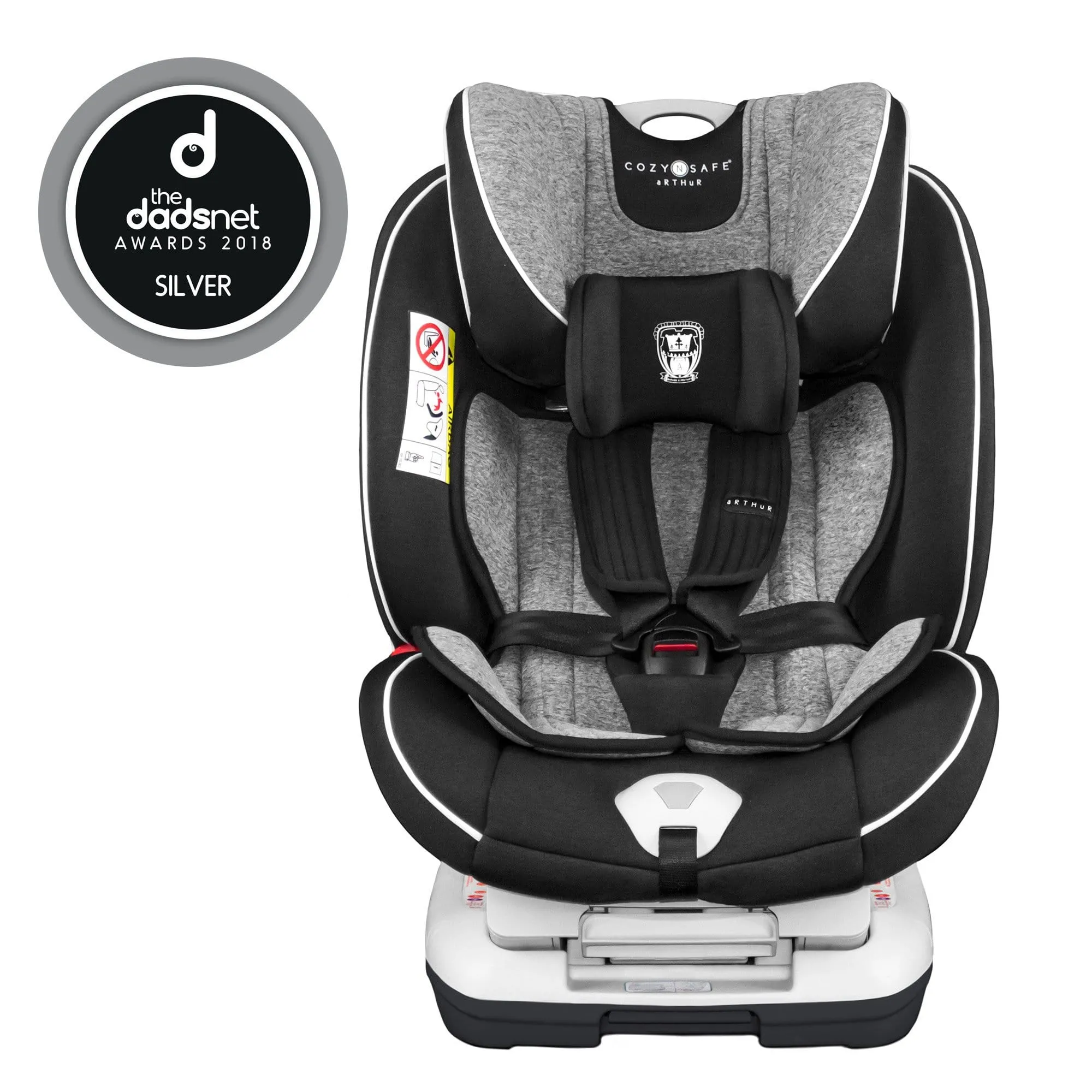 Cozy N Safe Arthur Group 0 /1/2/3 Child Car Seat - Graphite