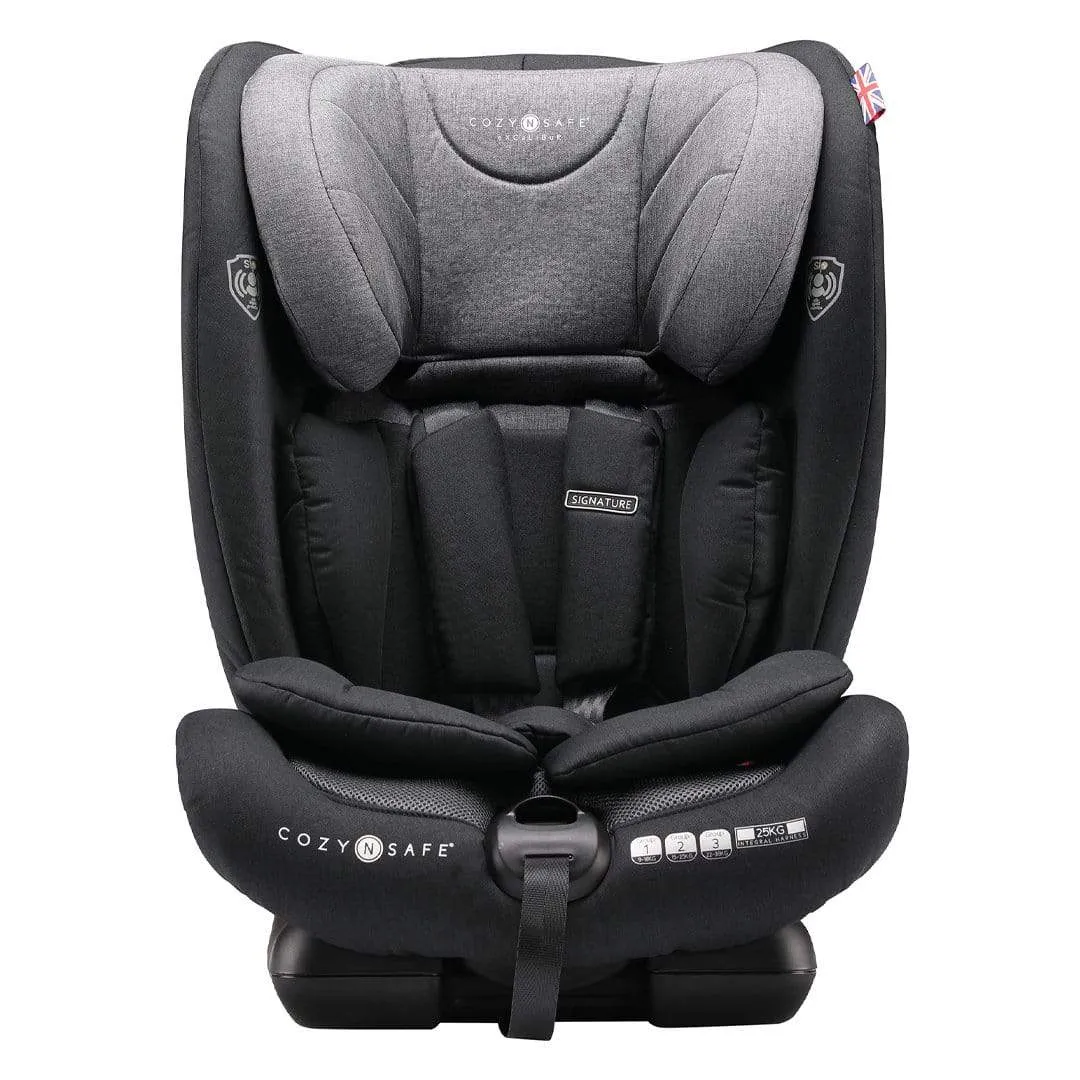 Cozy N Safe Excalibur Group 1/2/3 Child Car Seat - Black/Grey