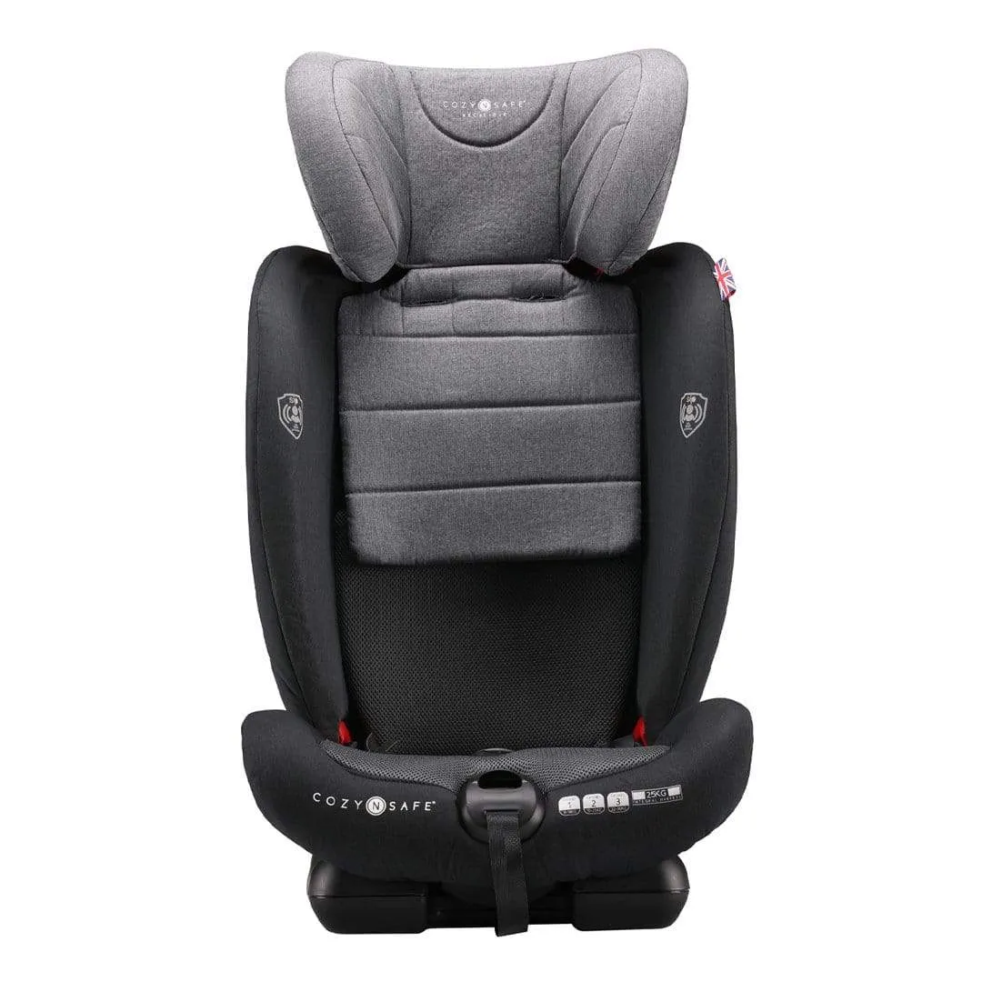 Cozy N Safe Excalibur Group 1/2/3 Child Car Seat - Black/Grey