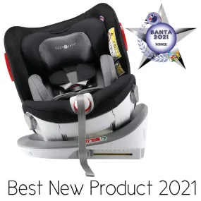 Cozy N Safe Morgan I-Size Child Car Seat - Black/Grey