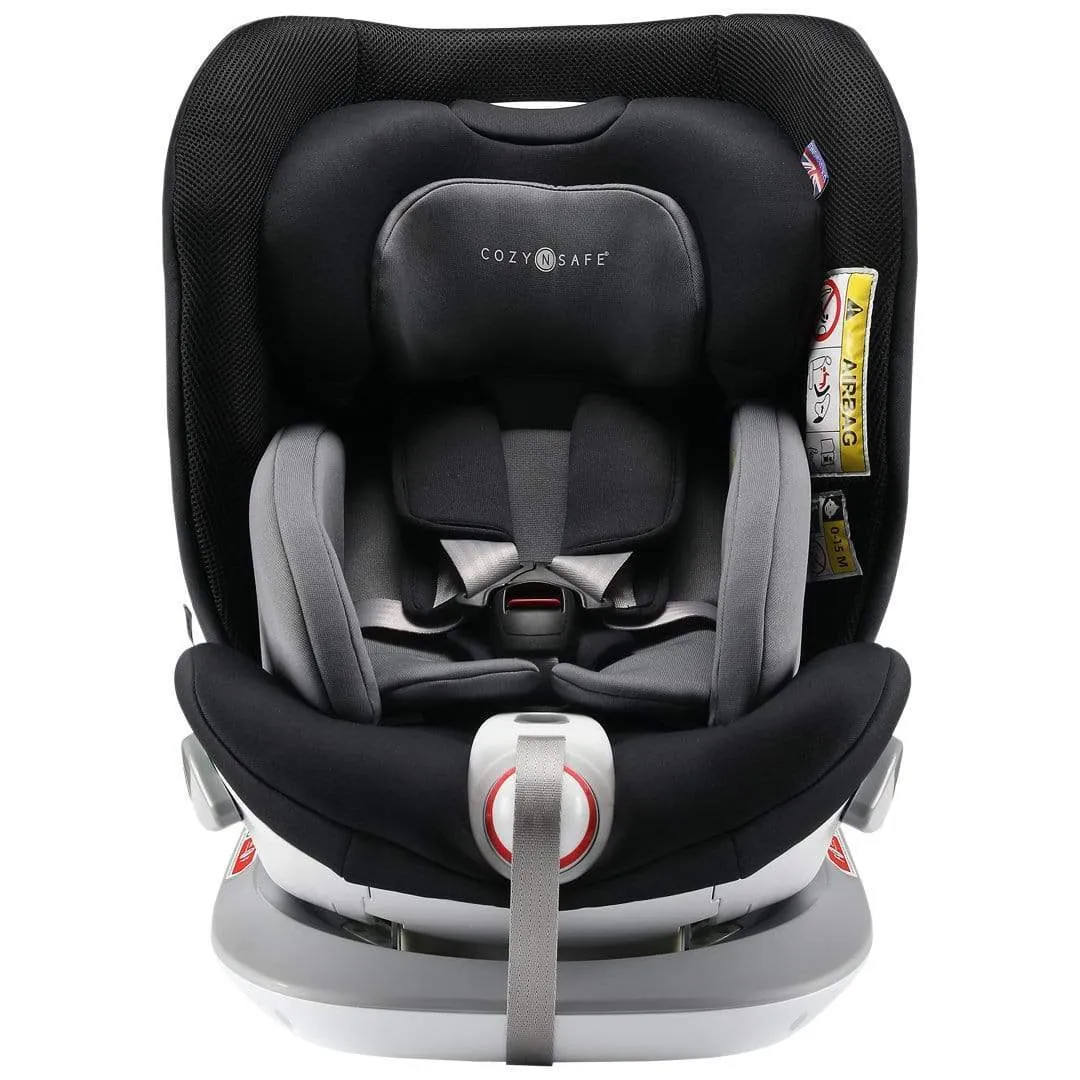 Cozy N Safe Morgan I-Size Child Car Seat - Black/Grey