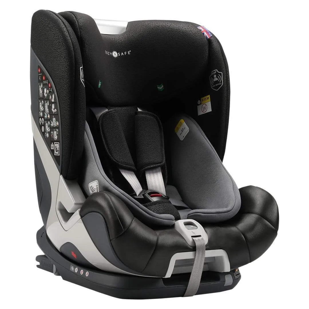 Cozy N Safe Tristan I-Size Child Car Seat - Black/Grey