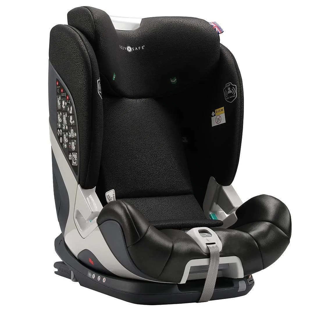 Cozy N Safe Tristan I-Size Child Car Seat - Black/Grey