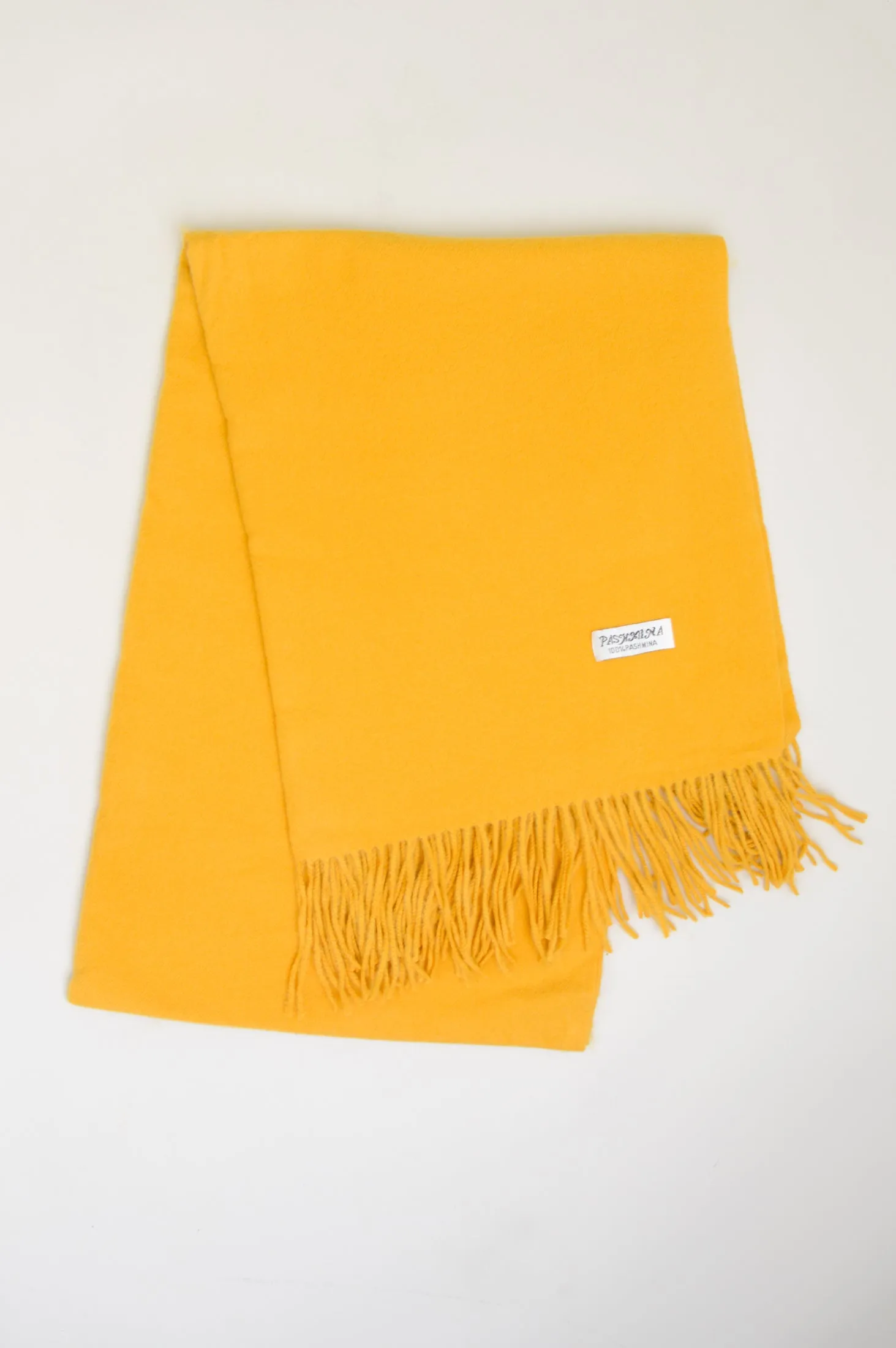 Cozy Scarf, Yellow