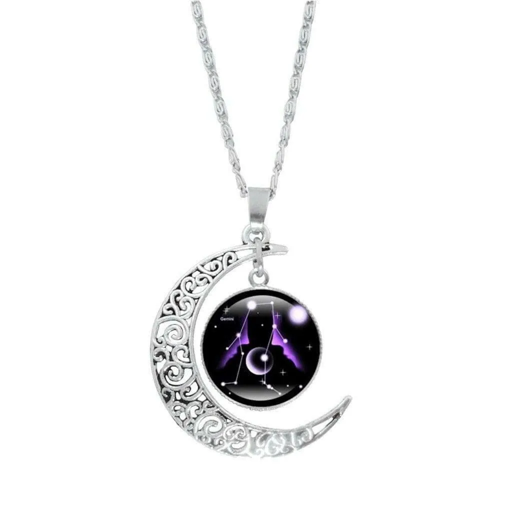 Crescent Moon Elegant Necklaces