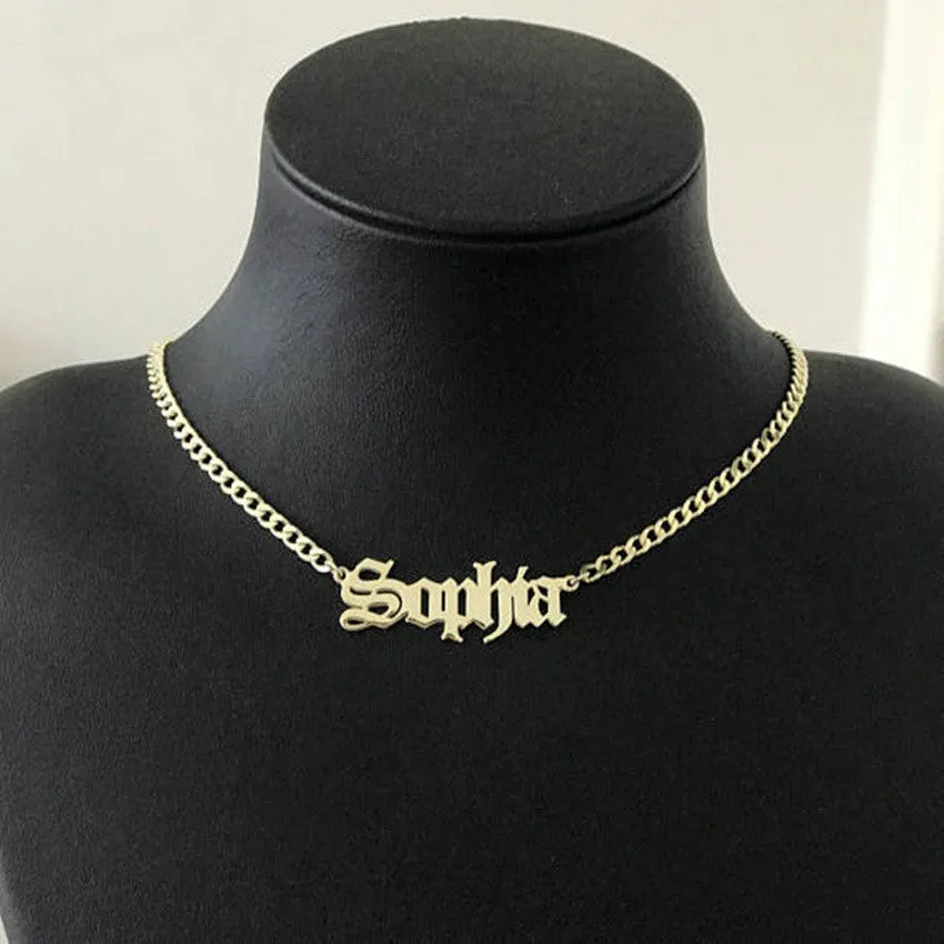 Custom Name Necklace- Name Necklace For Women