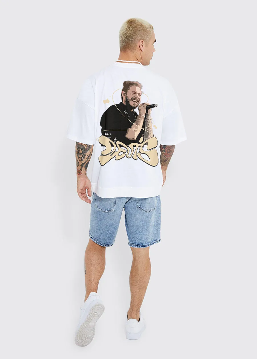 Devis Men Oversized Printed T-Shirt