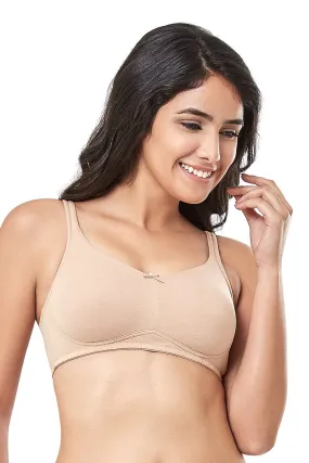 Elegant Concealer Non-Padded & Non-Wired Bra - Sandalwood