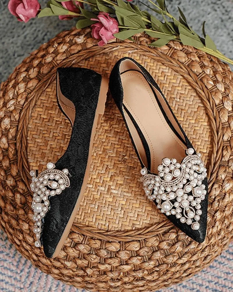 Elegant Daily Pearl Flats