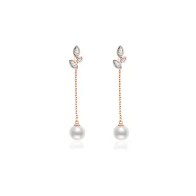 Elegant Freshwater Pearl Earrings WE00299 | GARDENS