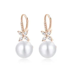 Elegant Freshwater Pearl Earrings WE00328 | EVERLEAF