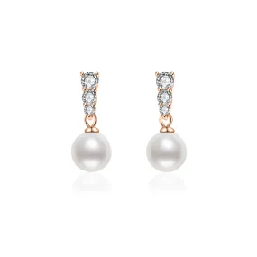 Elegant Freshwater Pearl Earrings WE00442