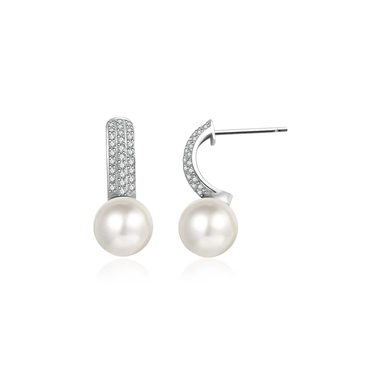 Elegant Freshwater Pearl Earrings WE00622