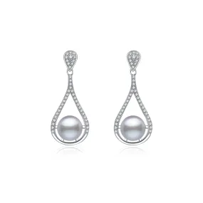 Elegant Freshwater Pearl Earrings WE00639