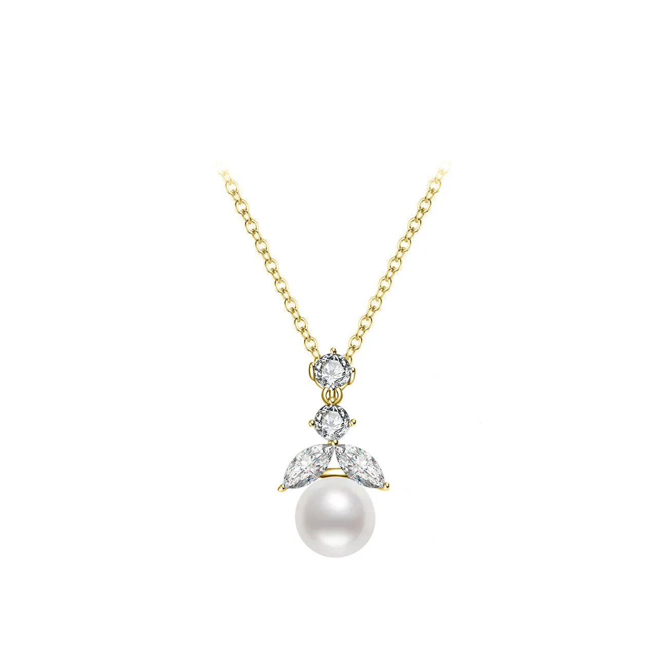 Elegant Freshwater Pearl Necklace WN00548